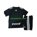 Camisolas de futebol Argélia Criança Preto 2023/24